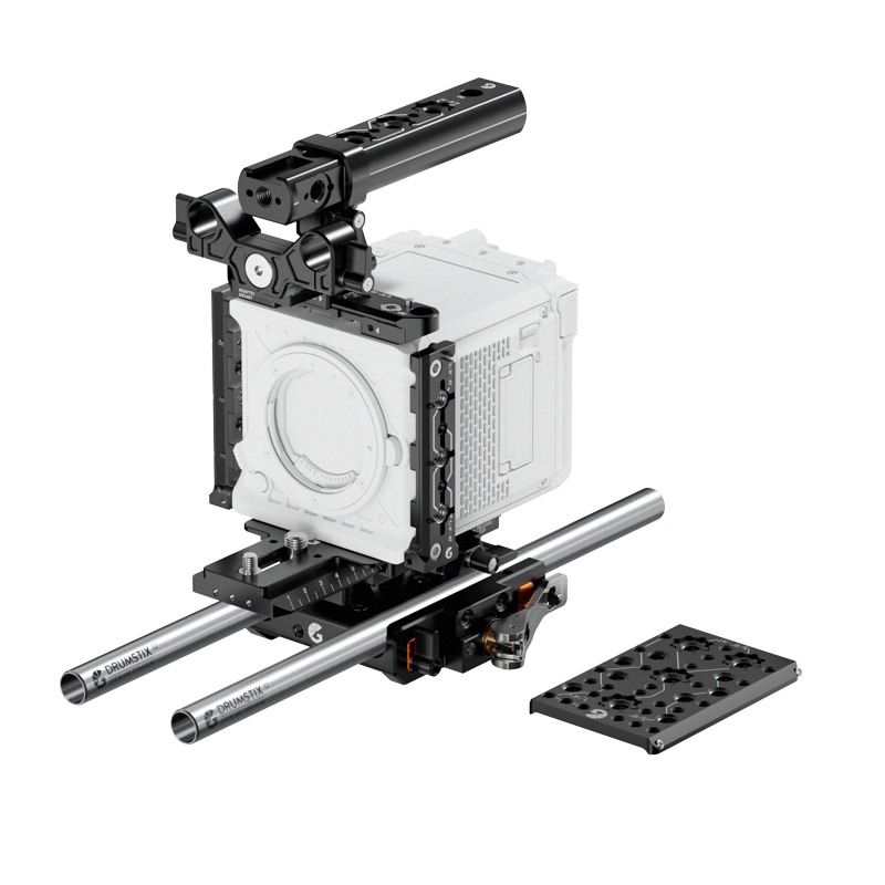 ビデオカメラ Side Plate Kit for RED KOMODO Side Plate Kit for RED KOMODO & KOMODO-X - Bright Tangerine
